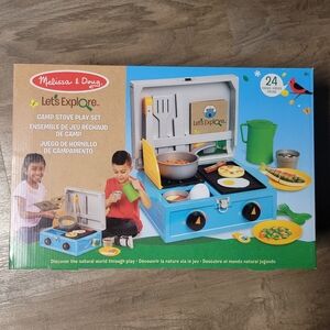 Melissa & Doug Let's Explore Camp Stove Play Set - Brand New In Box